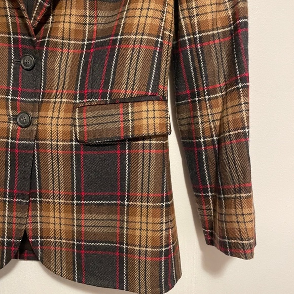 XXXX SOLD XXXX Dolce & Gabbana Wool Plaid Blazer - Picture 4 of 12